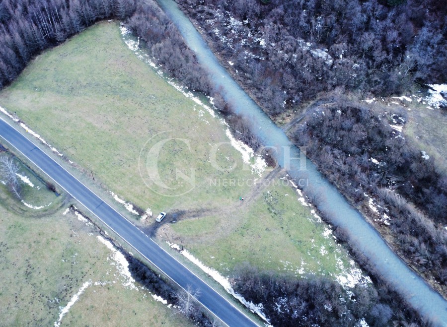 małopolskie, gorlicki, Uście Gorlickie, Działka pod żwirownie Uście Gorlickie